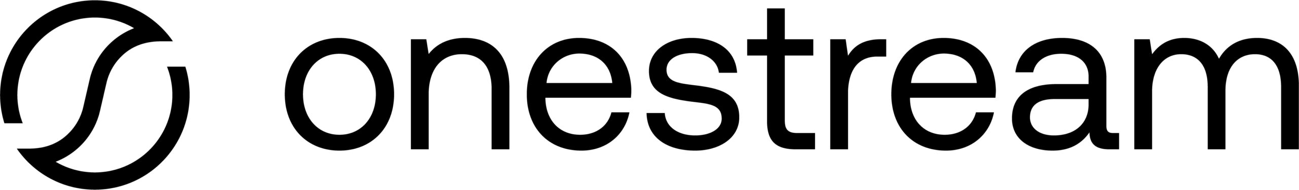 OneStream Logo Negro